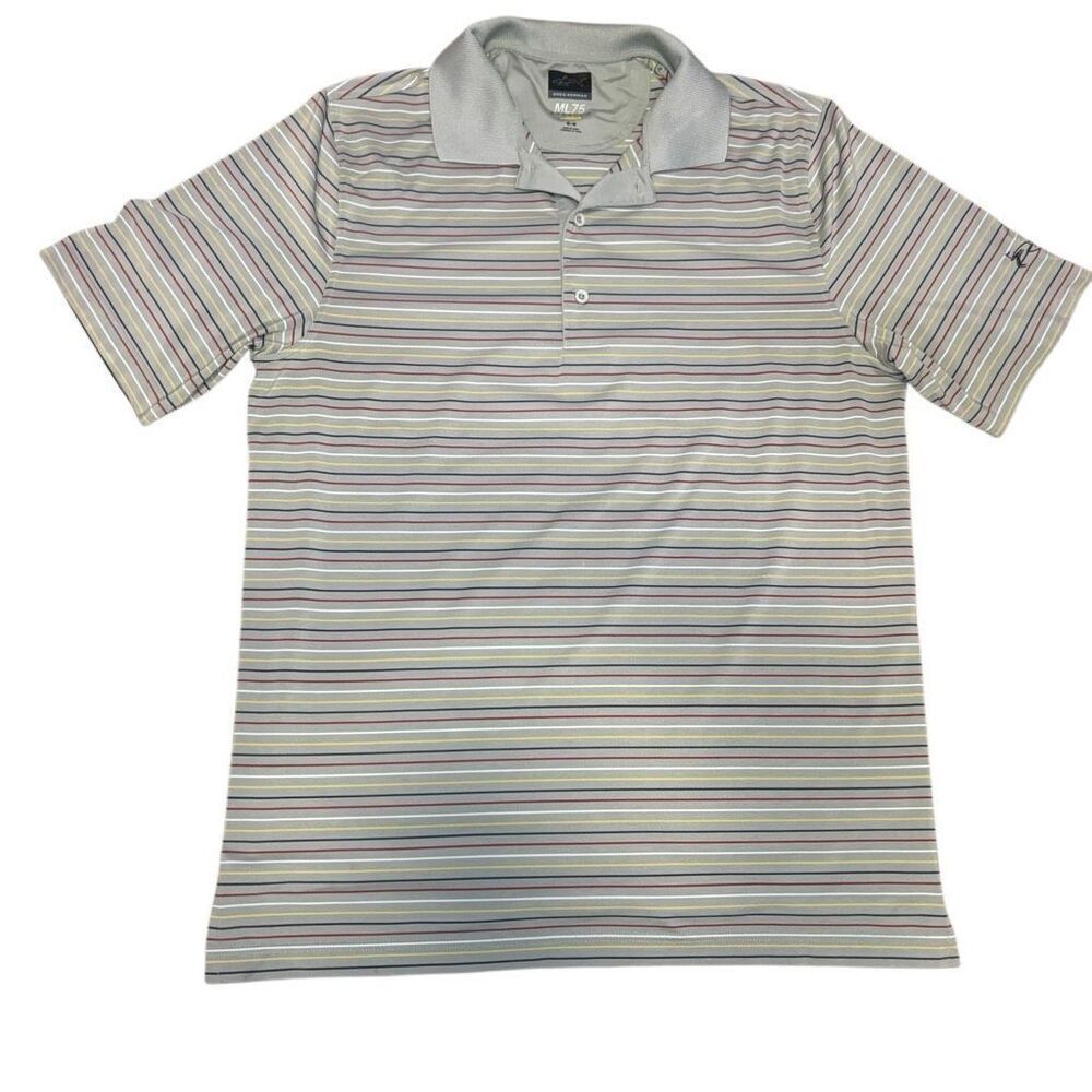 Greg Norman ML 75 Stretch Golf Shirt. Sz M. Great Condition!